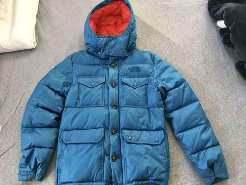 north face purple label down coat